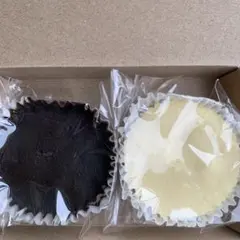 ホワイトチョコタルトとチョコレートタルトセットtGH