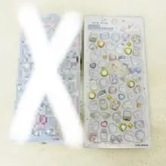 ボンボンドロップ＆ジュエルプチドロップ　ミルクドロップ シールセット