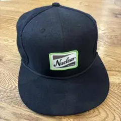 NUCLEAR（ニュークリアー）スナップバック キャップ 帽子 ブラック