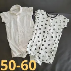 カバーオール ２枚セット 50-60