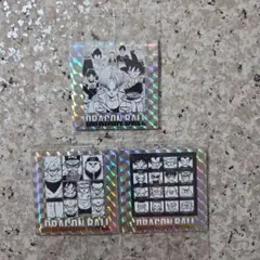 ドラコンボール40周年記念シールウエハース2　第二十八巻　第二十九巻　第三十七巻