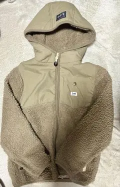 Lee キッズ用　ボアジャケット　コート　140cm ベージュのサムネイル