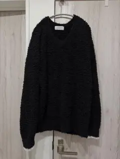 JoelRobuchon ジェラートピケ　プルオーバー　Lブラック