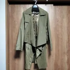 Pinky＆Dianne ピンキー＆ダイアン カーキ トレンチコート アウター