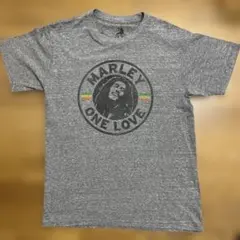 BOB MARLEY ボブ・マーリー ONE LOVE レゲエTシャツ グレー