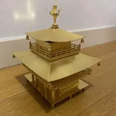 金閣寺 置物 鳳凰 舎利殿 ゴールド インテリア