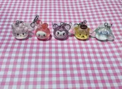 キラキラ目印チャーム　5個セット