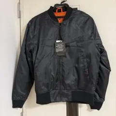 ZIP CLOTHING STORE MA-1 フライトジャケット ブラック M