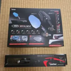 カエディア KDR-RM201 シックスビジョン ステルスミラー/スリムライン