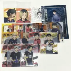 ハイキュー まとめ売り クリア カード 特典 ガチャガチャ 紙類 めじるし