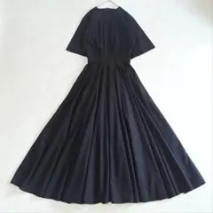 23AW ルフィル ノーカラージャケット ブラック バルーンスリーブ