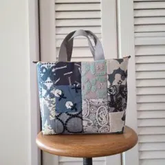 ミナペルホネン　ハンドメイドバッグ・15