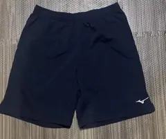 MIZUNOミズノ ハーフパンツ ネイビー Lサイズ　ソフトテニスのサムネイル