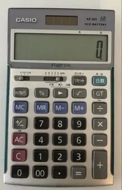 CASIO 電卓 AZ-26S 本体 12桁 - メルカリ