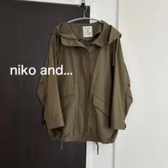 カーキ マウンテンパーカー