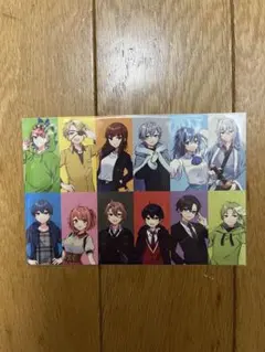カラフルピーチ　ポストカード　初期ビジュ