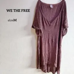 WE THE FREE ピンク チュニック 【M】半袖 ビッグシルエット