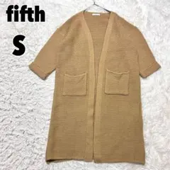 ♥fifth♥ フィフス (S) ロングニットマキシガウン カーディガン