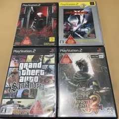 モンスターハンター2(ドス)他CAPCOM系4本セット
