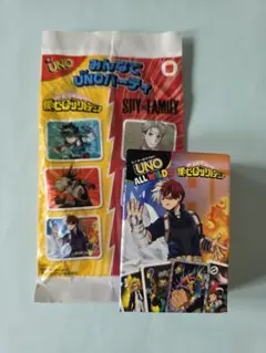 マクドナルド　ハッピーセット『僕のヒーローアカデミア』UNO