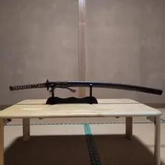 居合大刀(下緒無し) 濃緑柄 薩摩透し小鍔 黒呂鞘 居合大刀(下緒無し) 濃緑柄 薩摩透し小鍔 黒呂鞘 - メルカリ