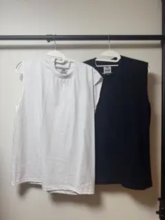 CLUB ノースリーブTシャツ 2枚セット