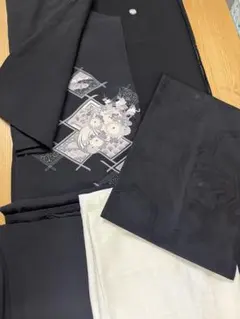 着物　喪服　夏冬用