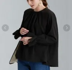 green label relaxing CFC コットン ヨウリュウ ブラウスのサムネイル
