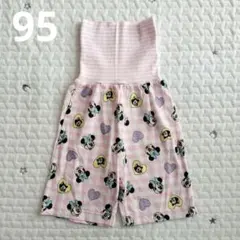 未使用 ミニー パンツ ズボン パジャマ 腹巻き チェック ハート ステテコのサムネイル