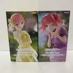 五等分の花嫁 パステルドレス フィギュア　一花　二乃