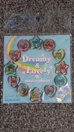 新品　メゾピアノ　おはじきシール　立体　ベリエちゃんのサムネイル