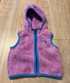 THE NORTH FACE フリースベスト 80サイズ ピンク