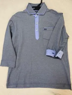 McGregor グレー 七分袖ポロシャツ M