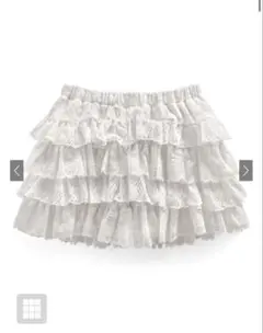 GRL レースティアードショートパンツ[pm628]