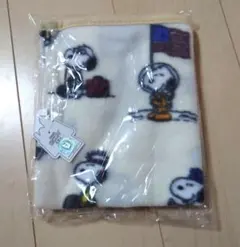 未使用★スヌーピー スナップ付気ブランケット