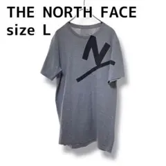 ニュートラルワークスTシャツ グレー　ロゴ　半袖　L