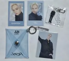 SEVENTEEN ジュン NEW_ ミニポーチ カプセルトイ フォトステッカー