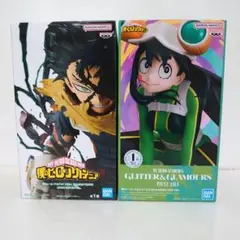 僕のヒーローアカデミア 緑谷出久蛙吹梅雨 フィギュア　２体セット