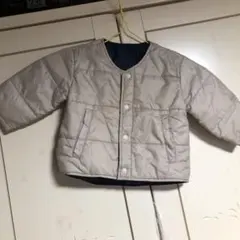 ベージュ 中綿入りアウター