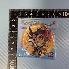 遊戯王ZEXAL 九十九遊馬 アストラル 20th スクエア 缶バッジ - メルカリ