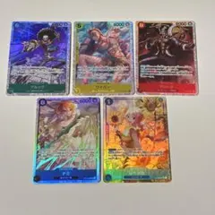 ワンピースカード 神の島の冒険 レベッカ SRパラレル op15 他まとめ売り