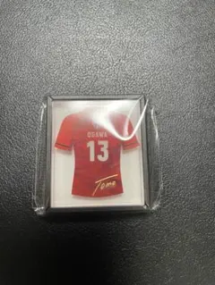 小川智大 ネーションズリーグ 応援Tシャツ ユニフォーム型アクキー 小川智大 ネーションズリーグ 応援Tシャツ ユニフォーム型