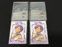 あんスタ 10周年 ミニブロマイド 硬質カードケース 乙狩アドニス　2点