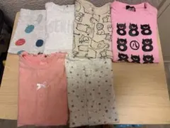 ベビー服 ロンパース パーカー ZARA 西松屋 6枚セット 70 80のサムネイル