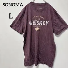 早い者勝ち✨SONOMA 【L】メンズWHISKEY Tシャツ カジュアルのサムネイル