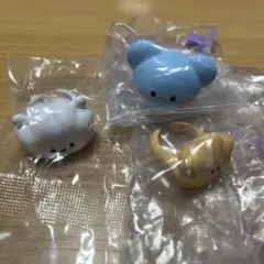 BT21 ぷくっとリング 3個セット KOYA RJ SHOOKY