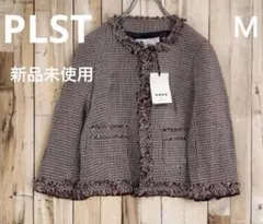 PLST ノーカラージャケット M
