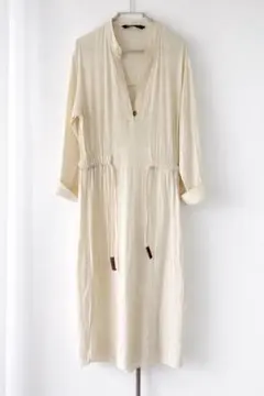 美品　ZARA ザラ リネンシャツワンピース