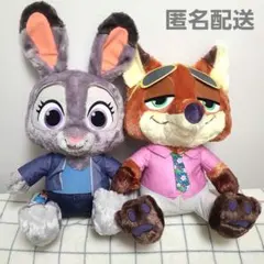 ズートピア2 スーパーラージ ぬいぐるみ　ジュディ　ニック 2種セット ズートピア2 スーパーラージぬいぐるみ 2種セット ニック ジュディ