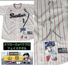 ヤクルトスワローズ 山田哲人 ユニフォーム 村上 青木 池山 古田 つば九郎のサムネイル